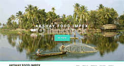 Desktop Screenshot of akshayfoodimpex.com